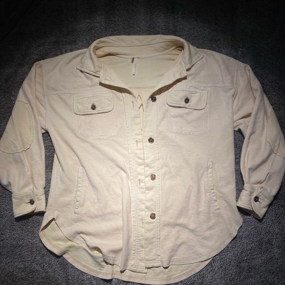 Free People Button-Up Jacket